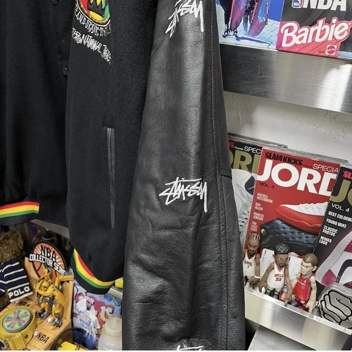 올드 스투시 바시티 STUSSY IRIE VARSITY JK