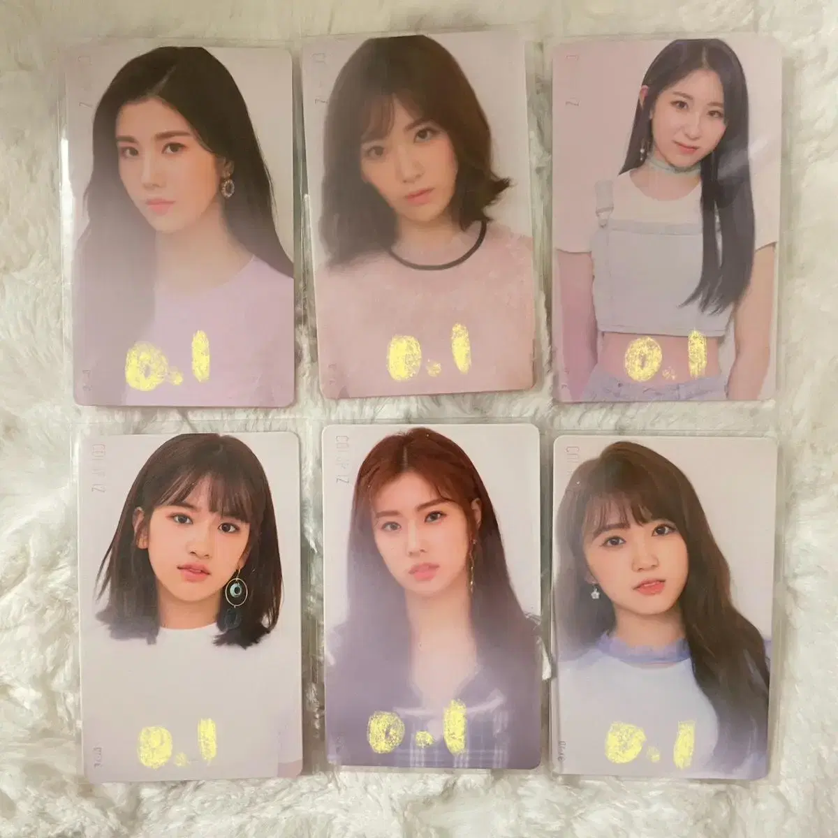 iz*one eunbi sakura chaeyeon ahn yujin hyewon nako photocard wts