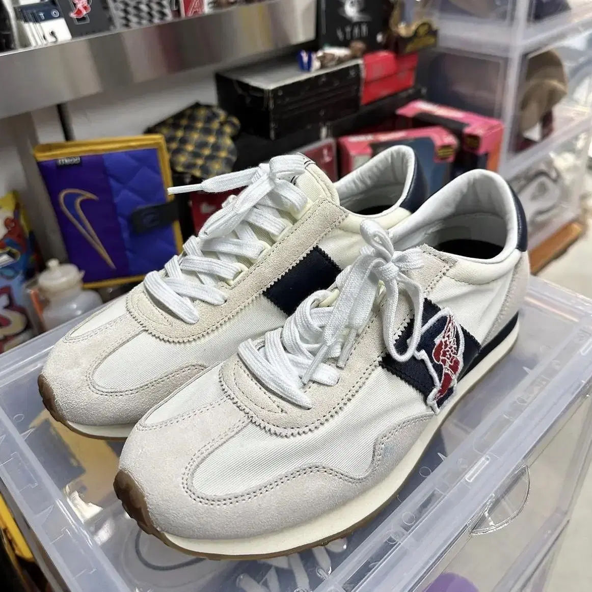 polo p wing train90 sneakers 폴로 피윙 스니커즈