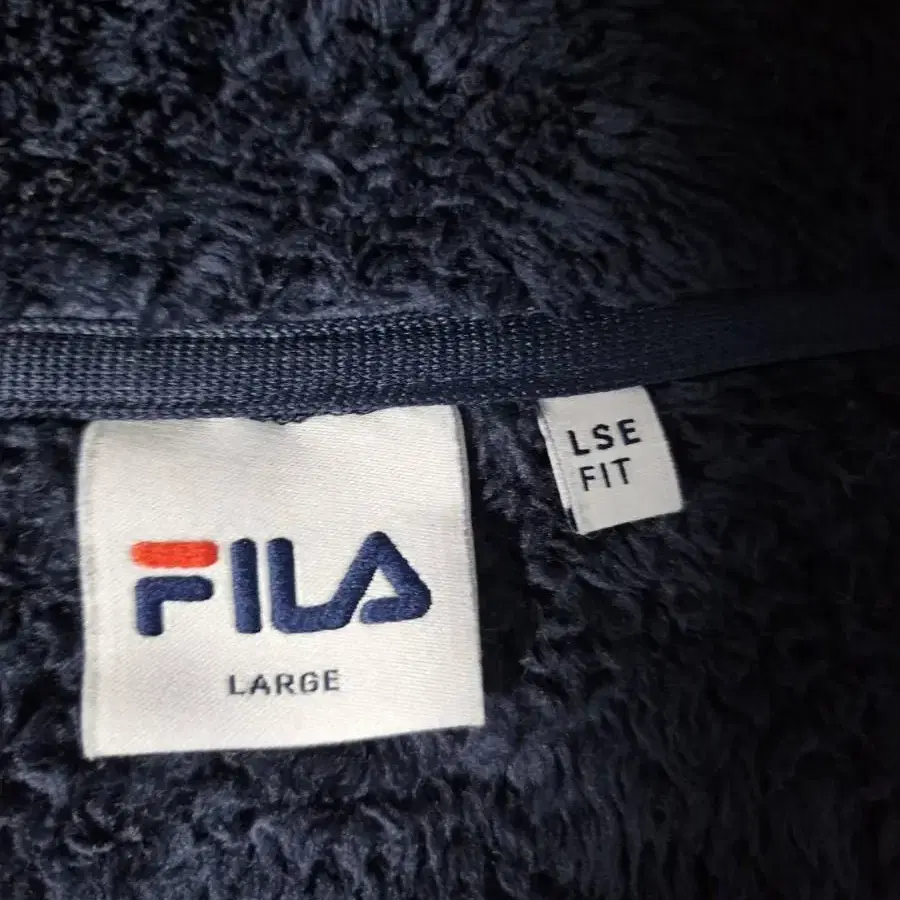 휠라 Fila 필라 뽀글이 플리스 루즈핏 집업 자켓 L 후리스