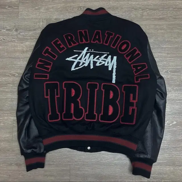 Stussy 스투시 35주년 바시티 자켓