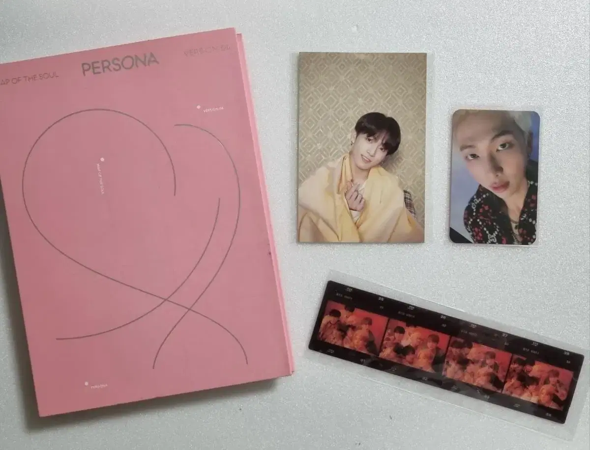 BTS PERSONA 04 Album (Photocard, Postcard, Necut Film)