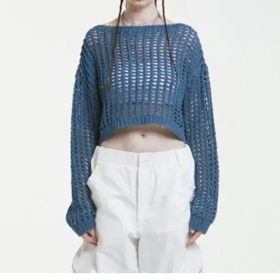 게이트리스 bay cropped knit