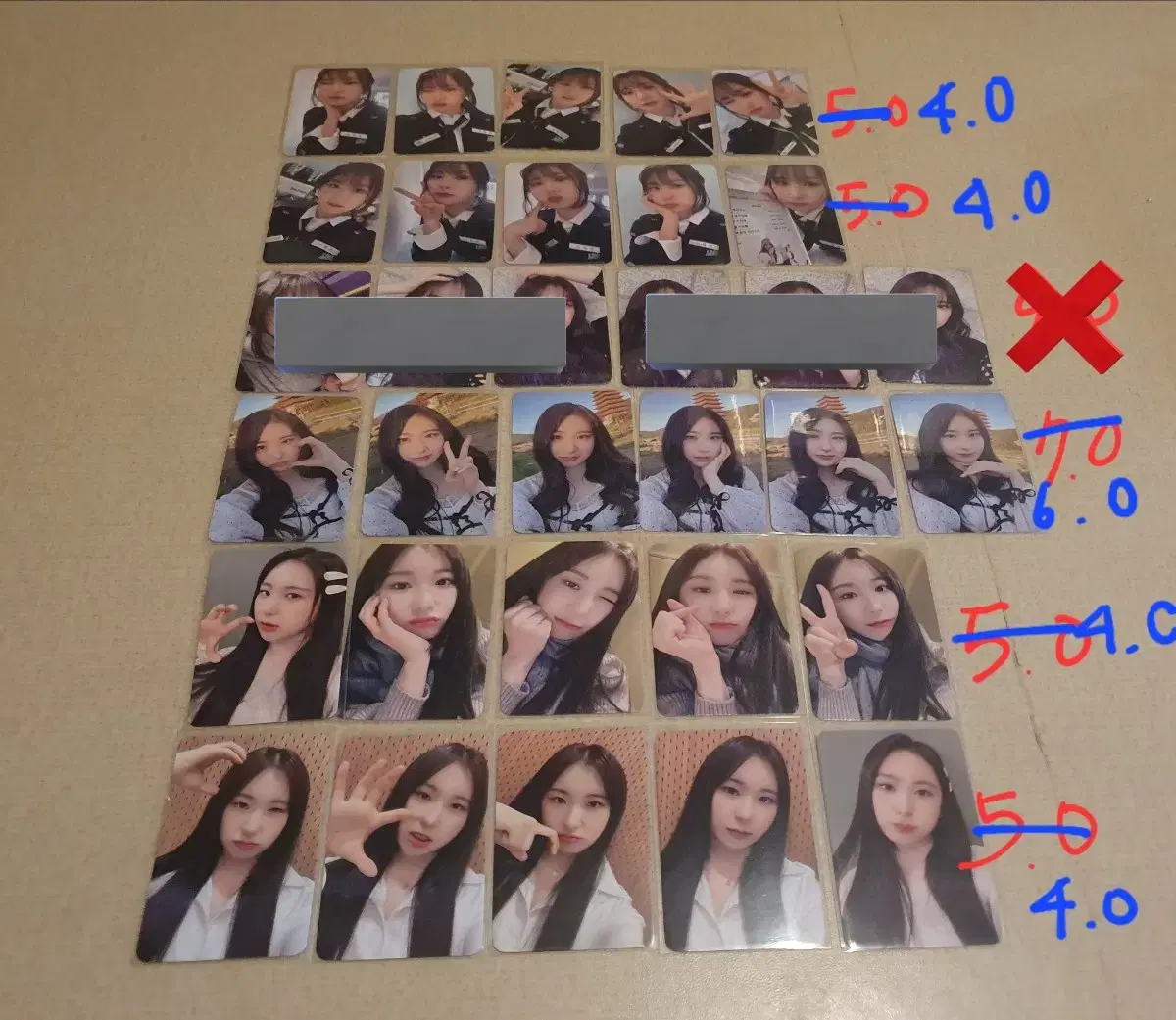 Chaeyeon Lee Hershey Rush unreleased photocard WTS