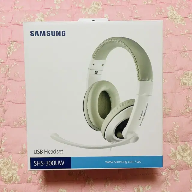 삼성 피씨 헤드셋 헤드폰 shs-300uw