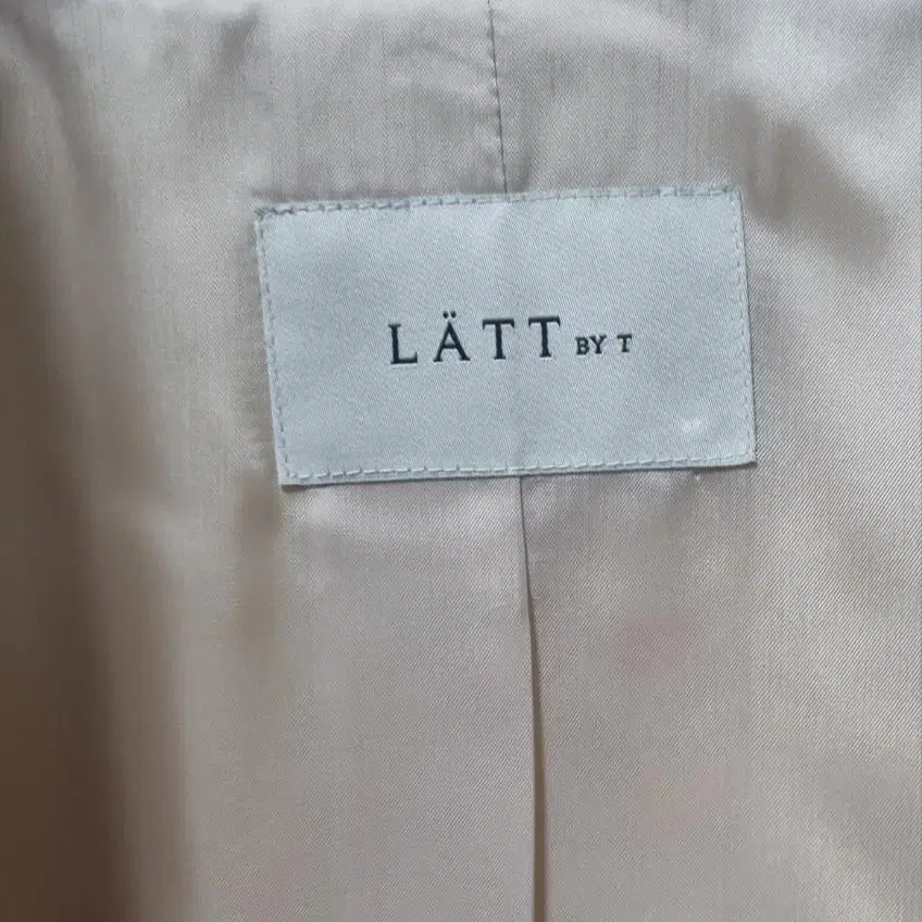 한섬 래트 LATT 테디베어 코트