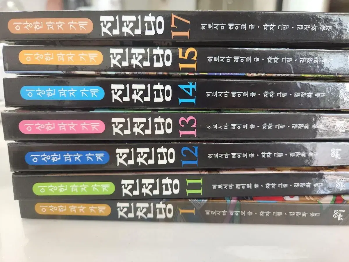 Jeon Cheondang 1,11~15,17 Total 7 volumes