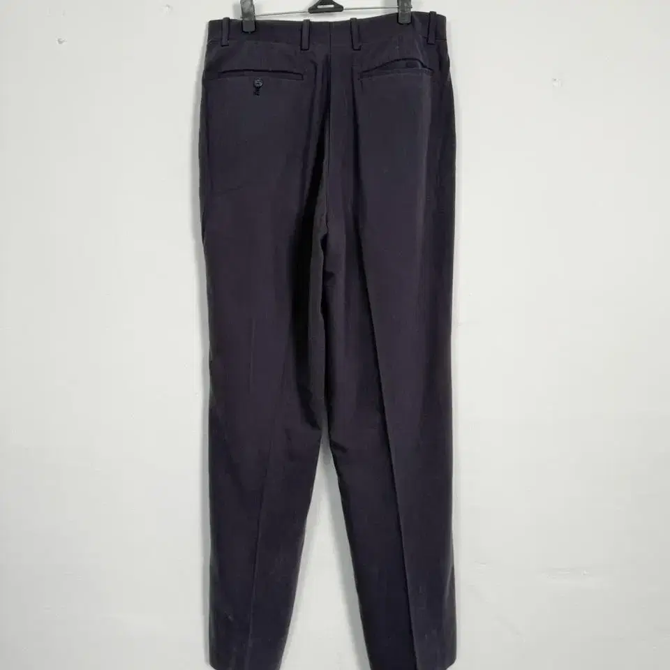 vintage dark purple 2-tuck pants