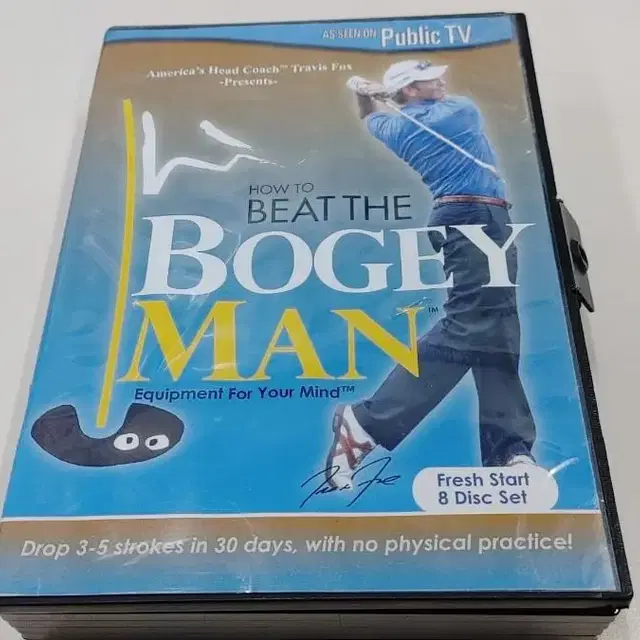 골프DVD Bogey  Man CD총8장 소장용  실사진12장 무료배송