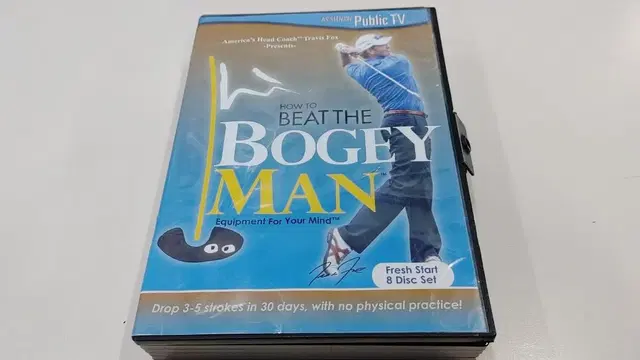 골프DVD Bogey  Man CD총8장 소장용  실사진12장 무료배송