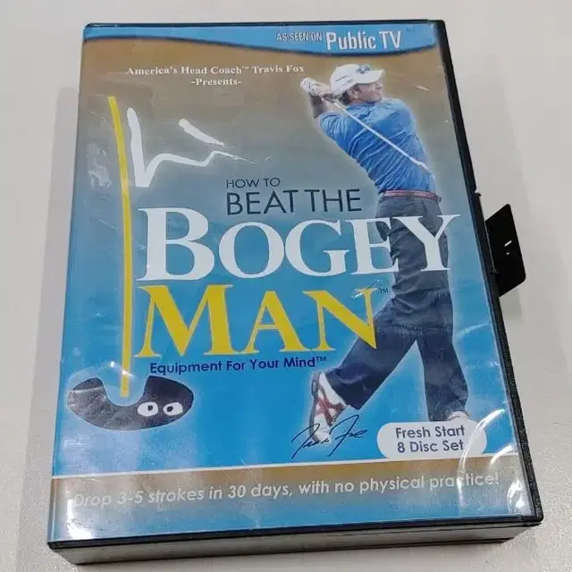 골프DVD Bogey  Man CD총8장 소장용  실사진12장 무료배송