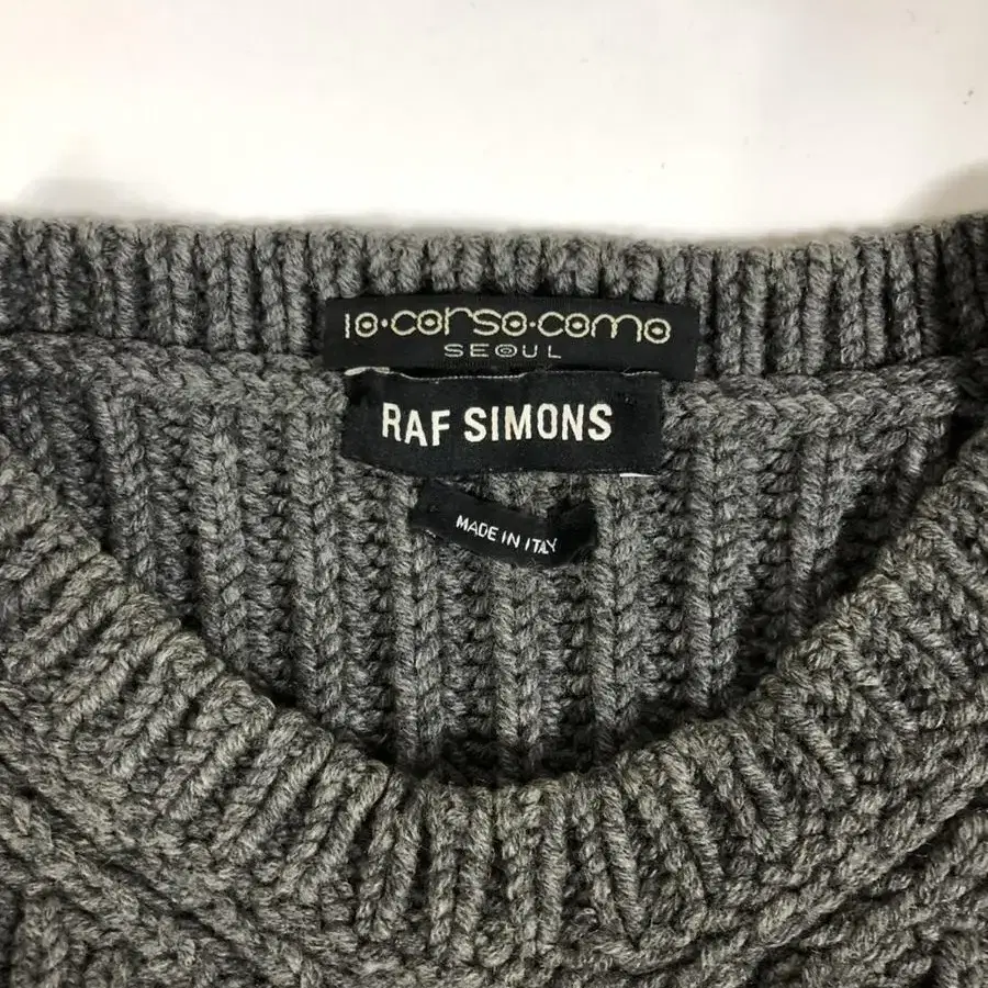 Raf Simons 2010aw Heavy Knit