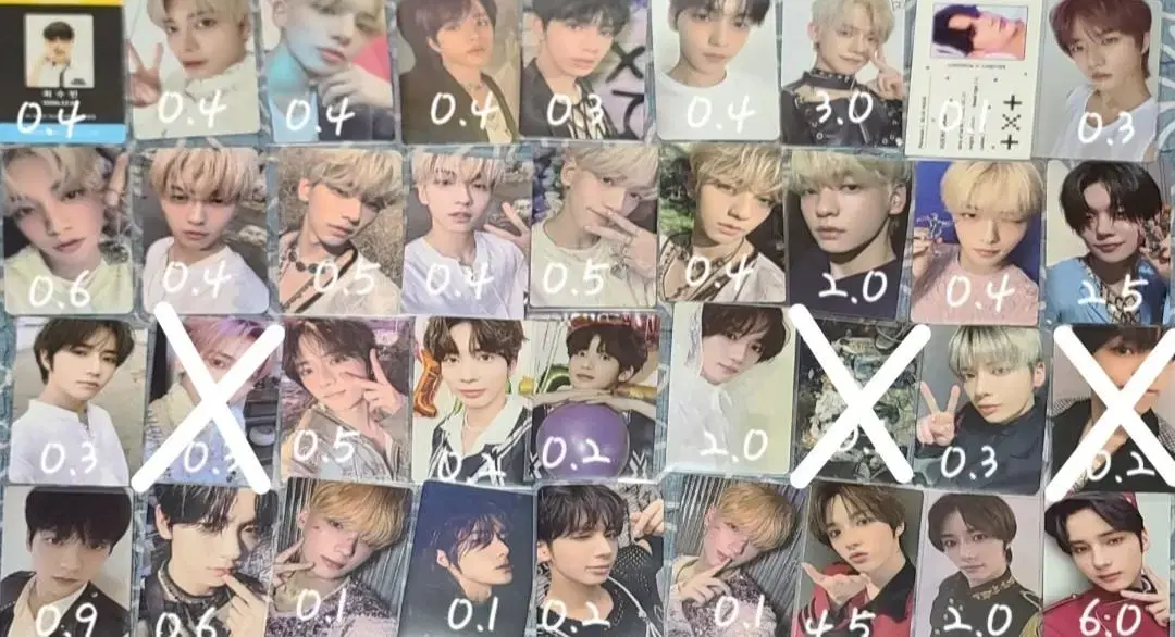 txt photocard prefault temptation taehyun yeonjun beomgyu soobin hooning