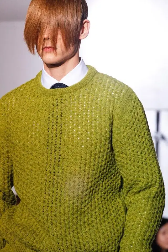 Raf Smons AW2012 컬렉션 니트