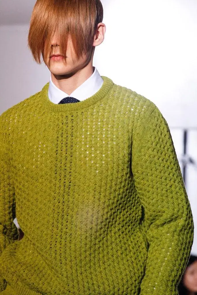 Raf Smons AW2012 컬렉션 니트