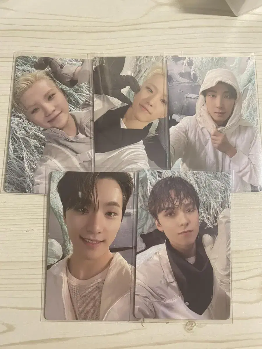 Seventeen Sector17 photocard woozi hoshi wonwoo dino vernon