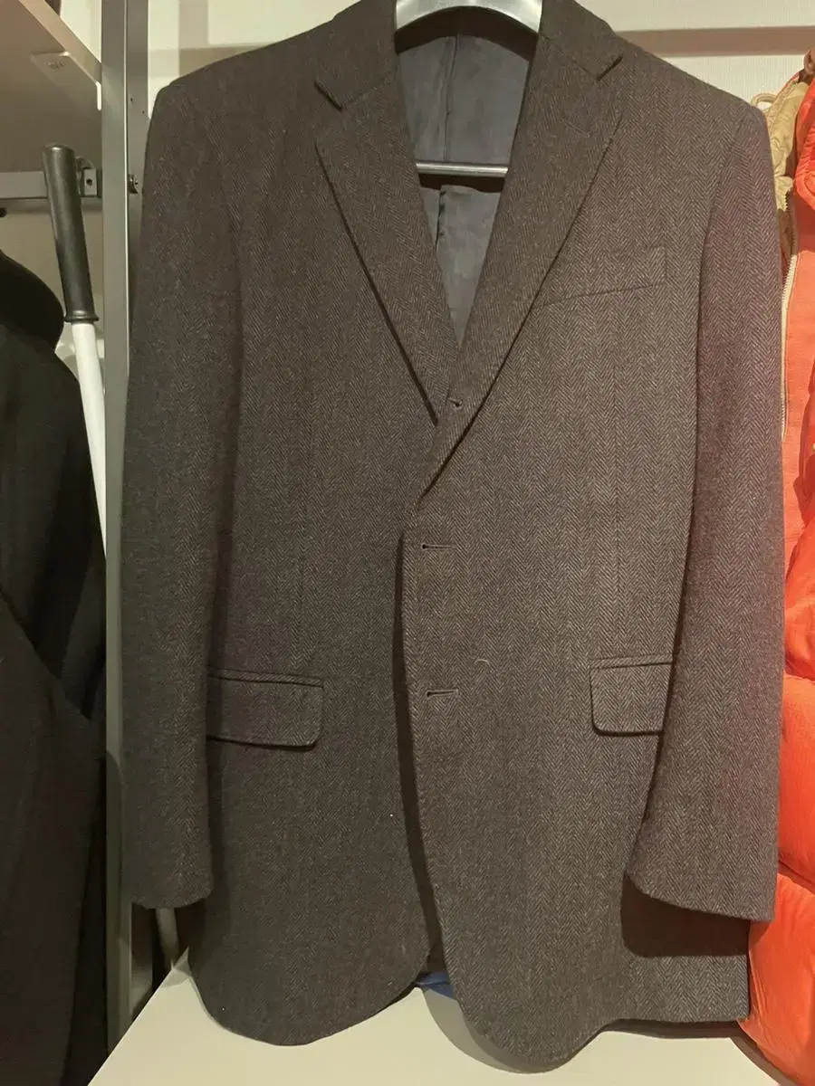 Polo Herringbone Jacket for sale (39R,100)