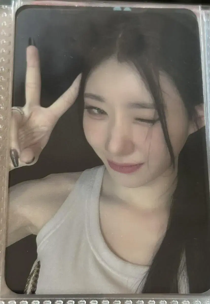 itzy chaeryeong unreleased photocard