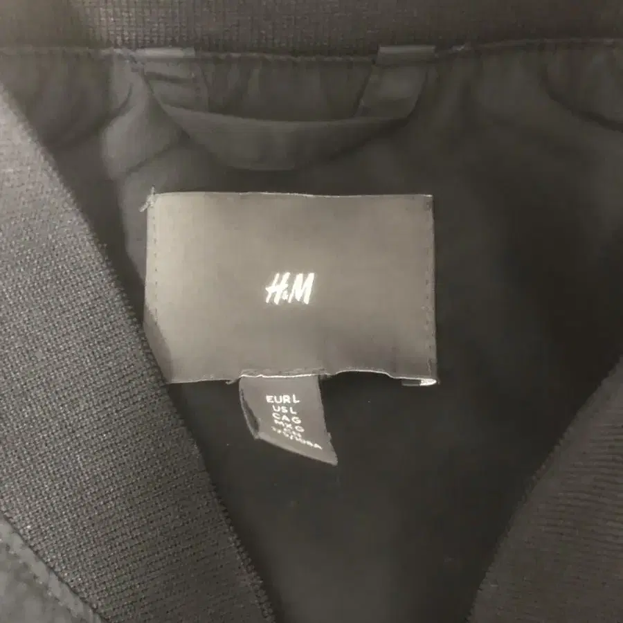 H&M MA-1 L 블랙