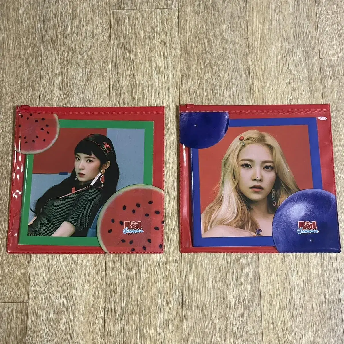 Red Velvet Red Flavor Pouch Notebook Set