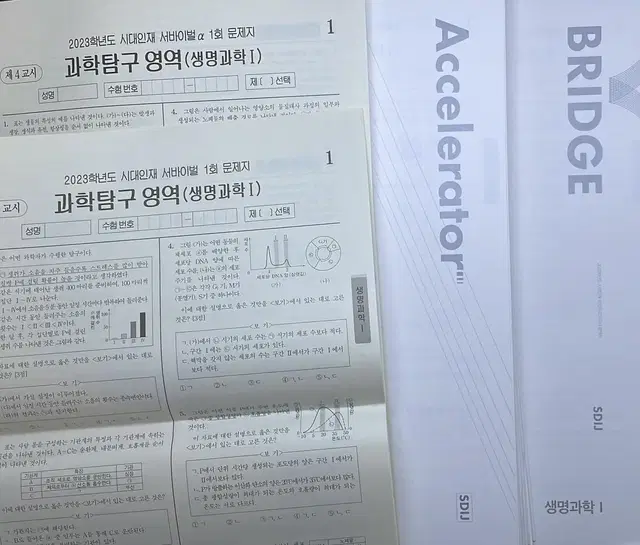 2023 시대인재 서바이벌 생명(서바이벌, 서바이벌 알파, 브릿지, 액셀