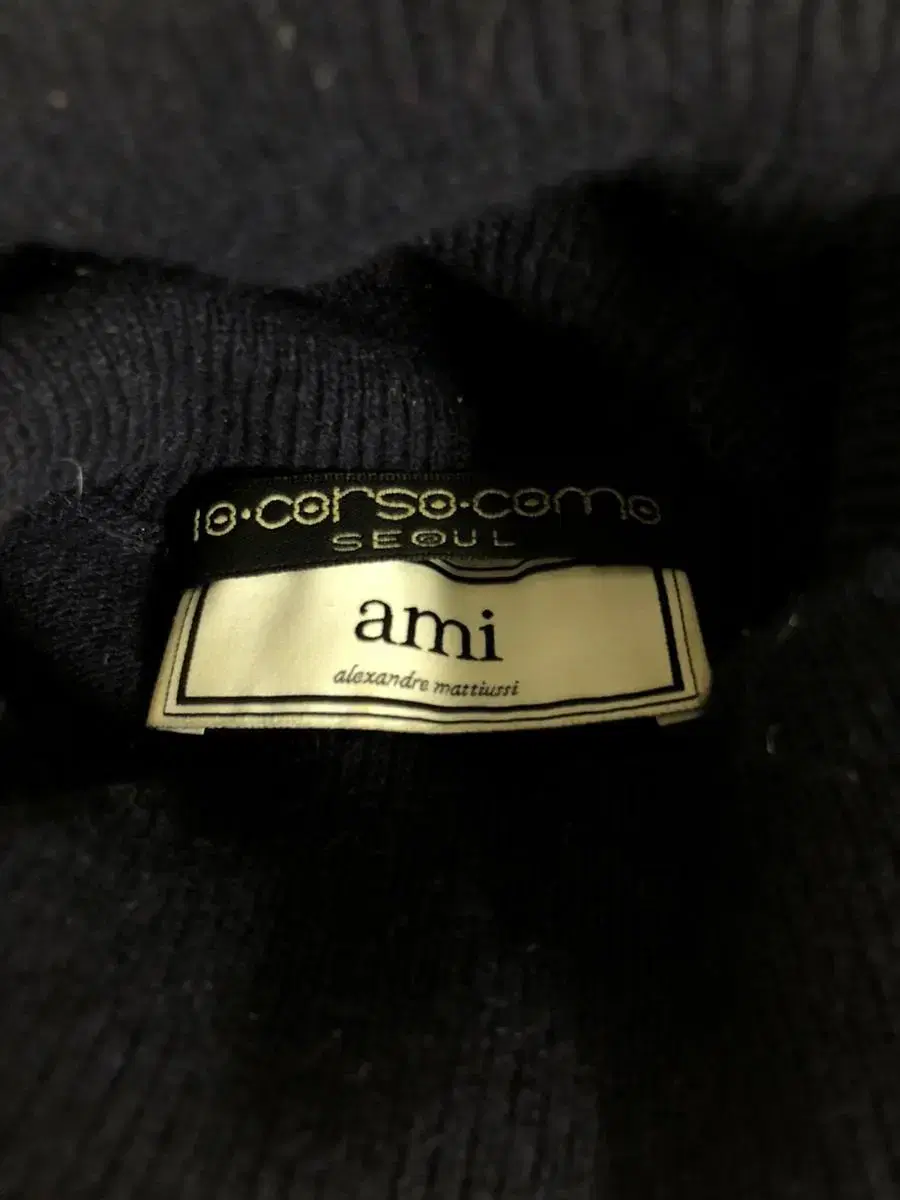 AMI PARIS AW2012 터틀넥 니트