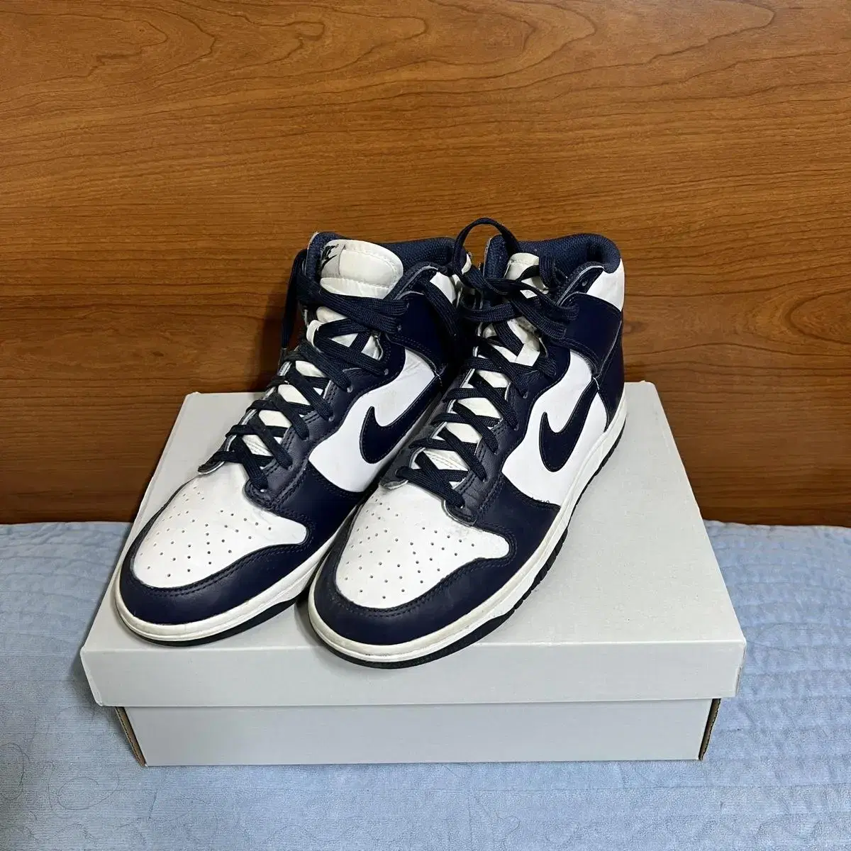 Nike Dunk High Retro Championship Navy