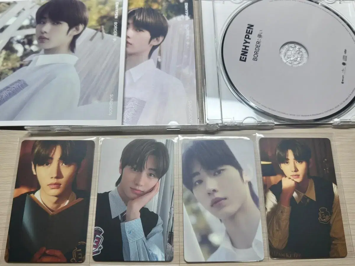 Hakanai sunghoon album photocard bulk wts (individual available)