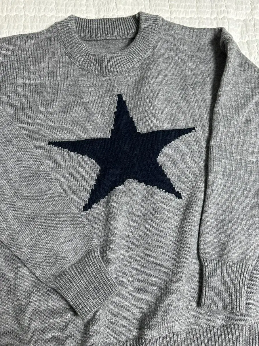 Star Star Knit Gray New Product