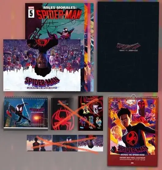 Summary]Spider-Man Across the Universe Calendar poster Pre-Order Benefit Poster