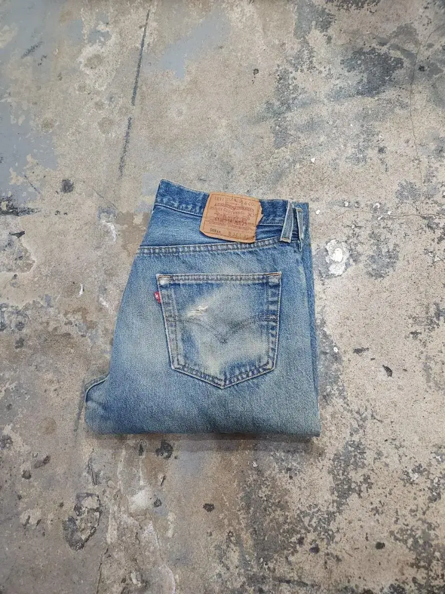 Levi's 90S 501XX Painted Denim Pants USA