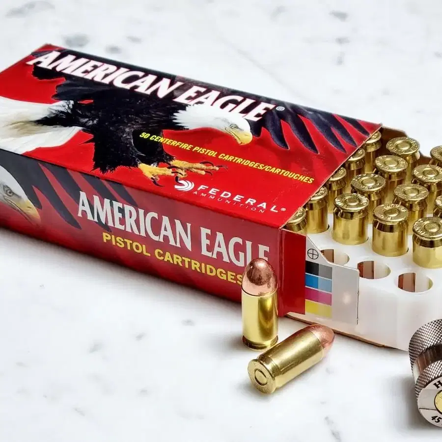 비활성화 뇌관 더미탄 45ACP 230grain FMJ 모형탄