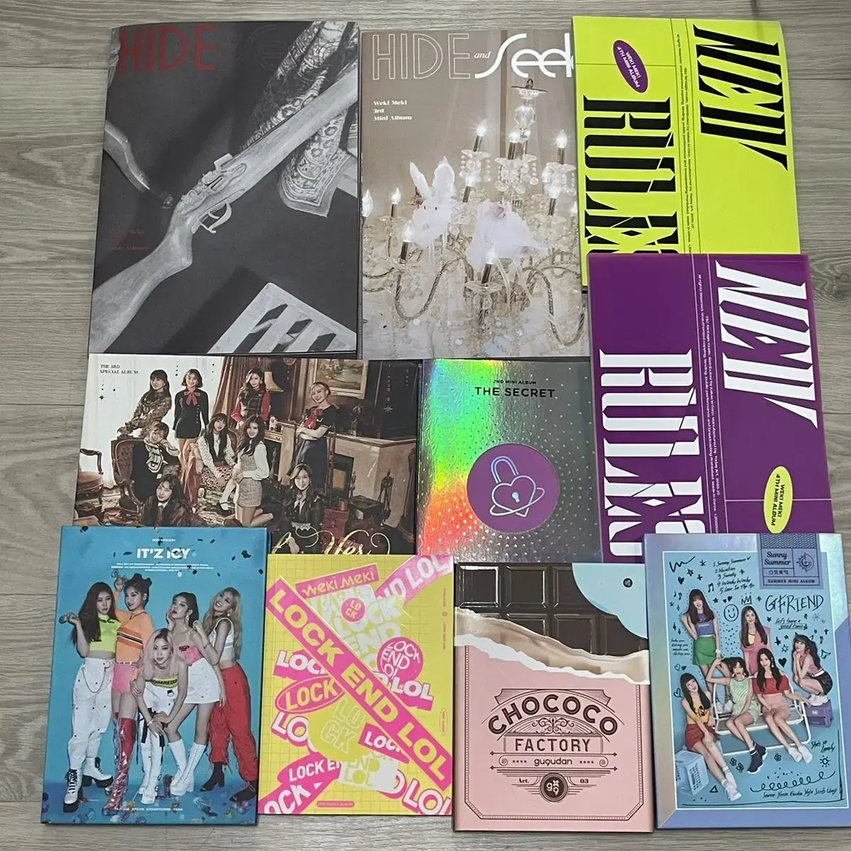 급처)걸그룹 여돌 album bulk itzy twice wjsn wekimeki 구구단