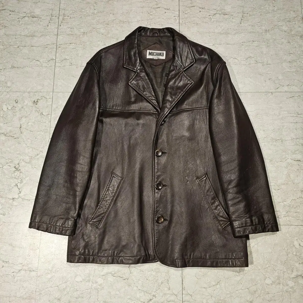 Michiko Koshino Sheepskin Jacket L