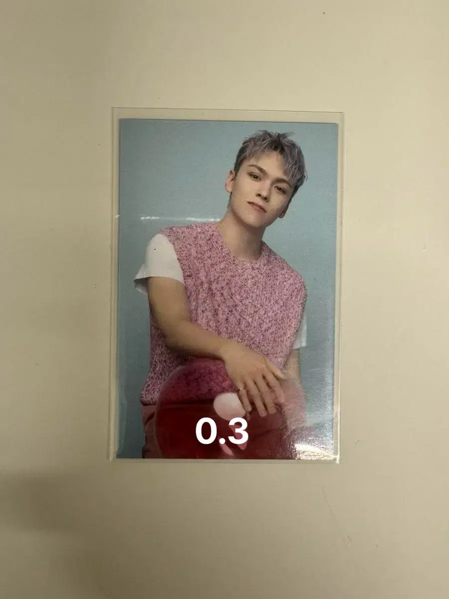 Seventeen vernon ALWAYS YOURS photocard