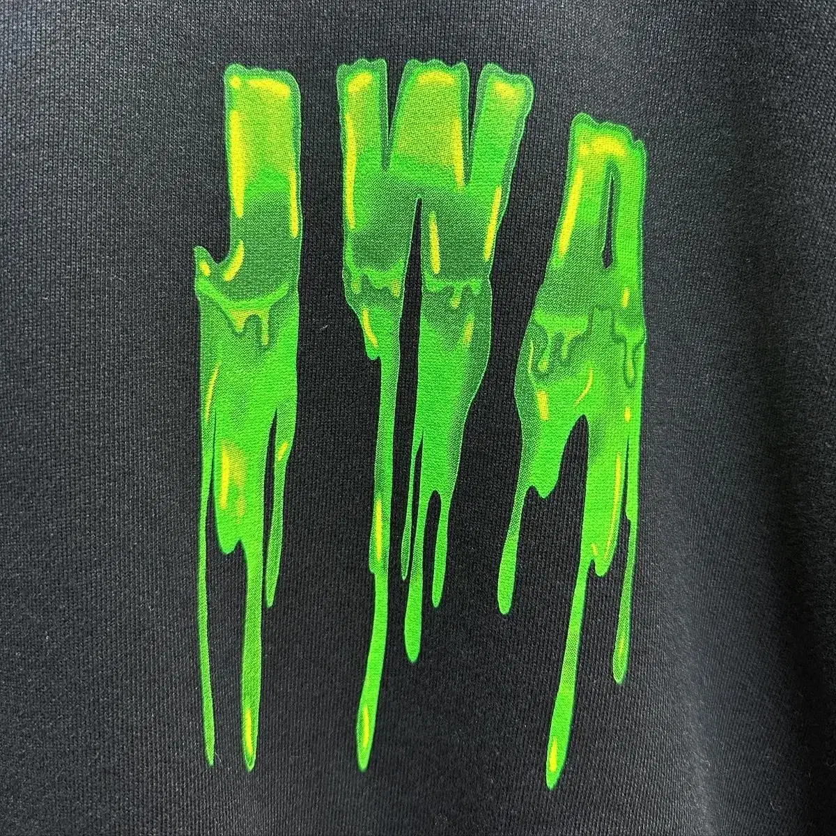 jw anderson slime logo sweatshirt