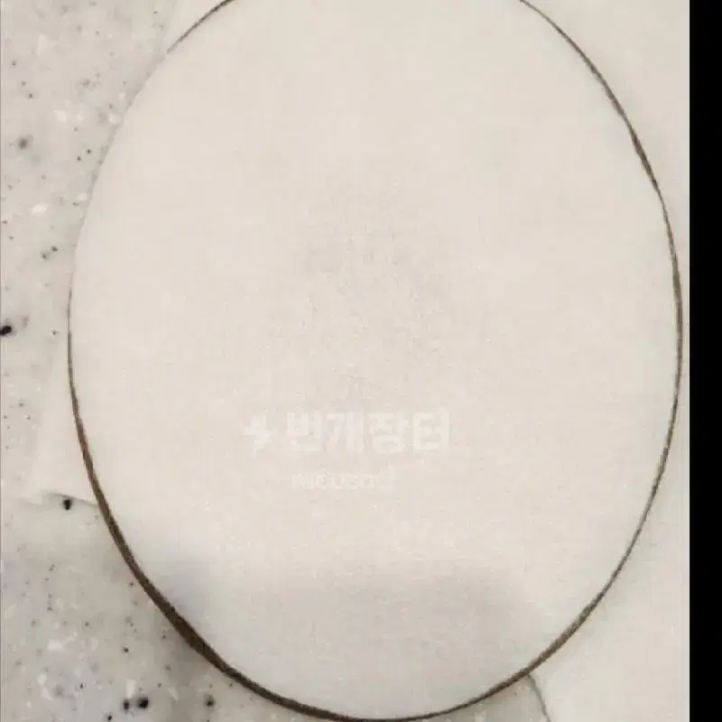 프랑스자수 액자 *선인장*(지름17.5cm)