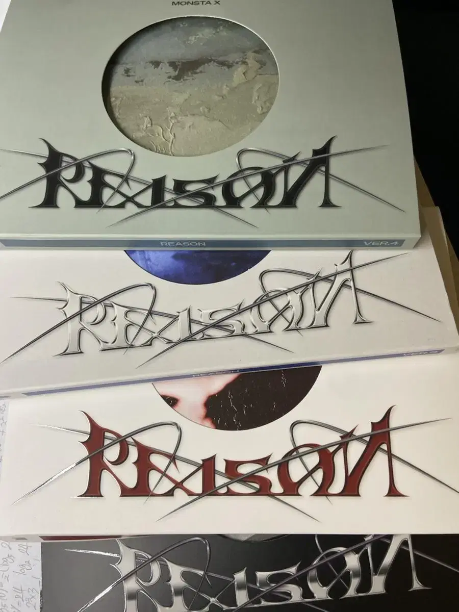 MONSTA X Reason album 12th Mini REASON MONSTA X Full Set