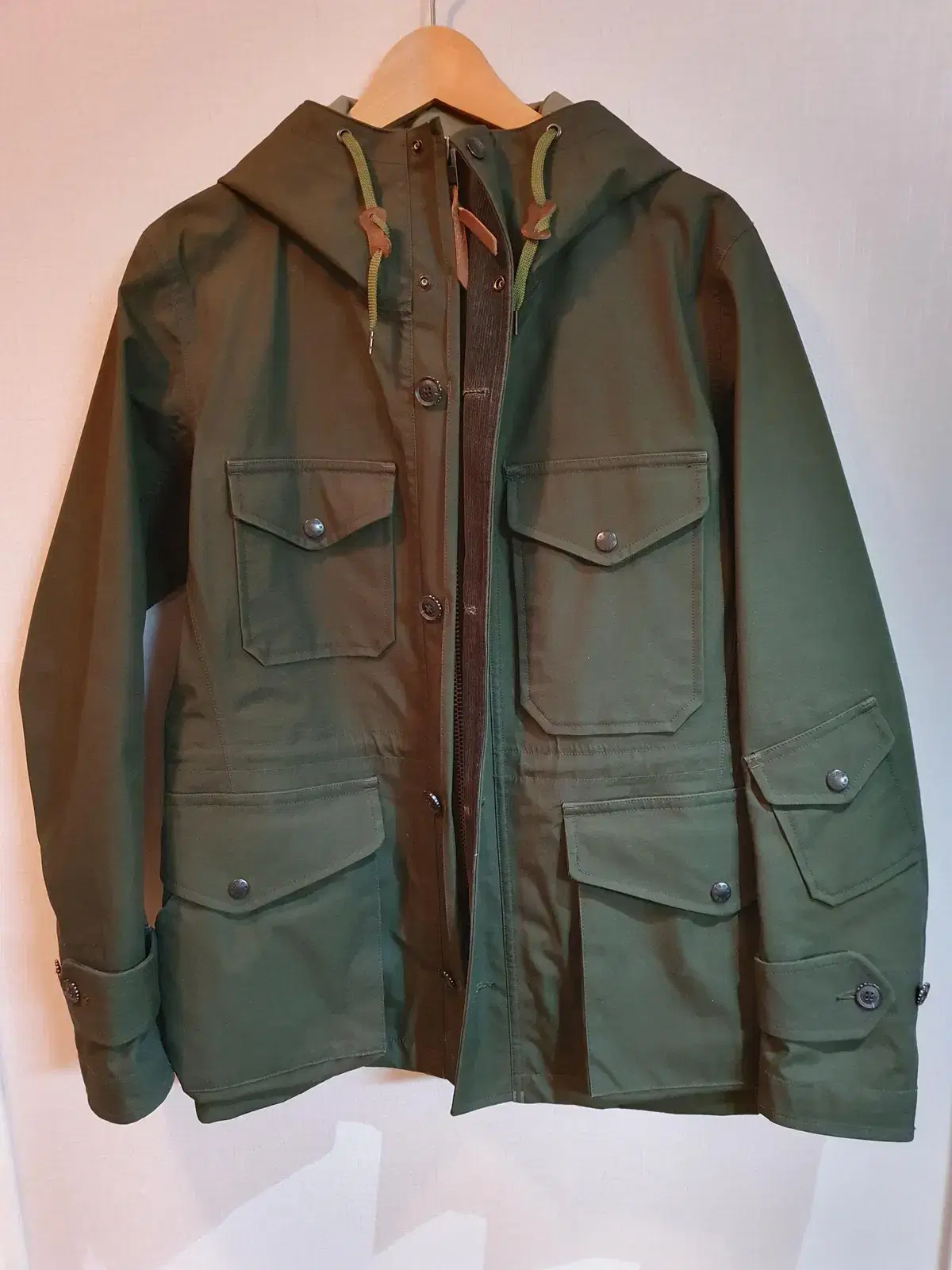 16FW Nanamika Gore-Tex Cruiser Jacket M Moss Green New for sale