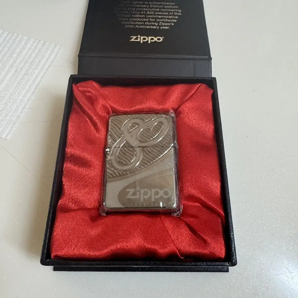 Zippo Writer 80th Anniversary Limited Edition