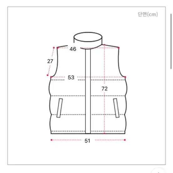 러브앤드팝 유니섹스 메종 브이조끼 블랙