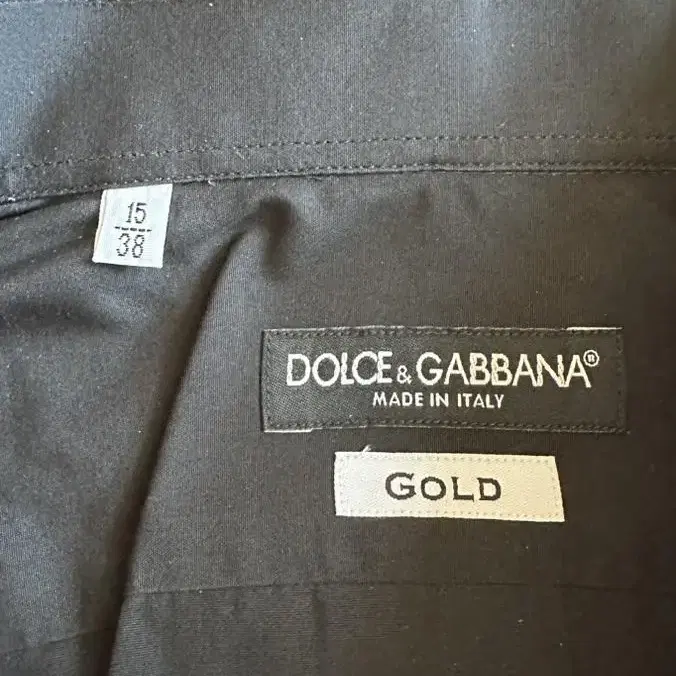 돌체앤가바나 dolce gabbana 골드라인 블랙 기본 셔츠 남방 드레