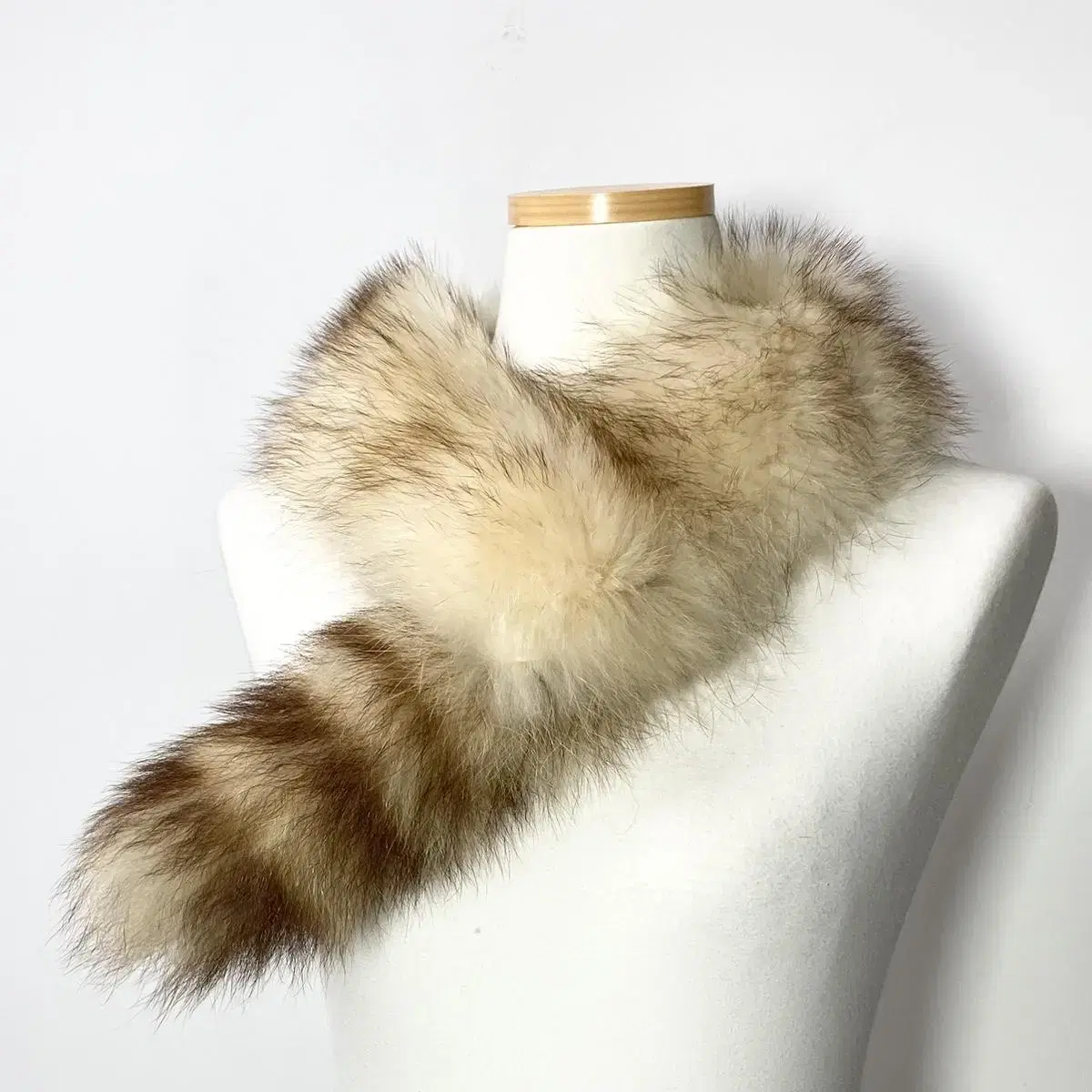 천연 퍼 모피 목도리 Real Fur Scarf