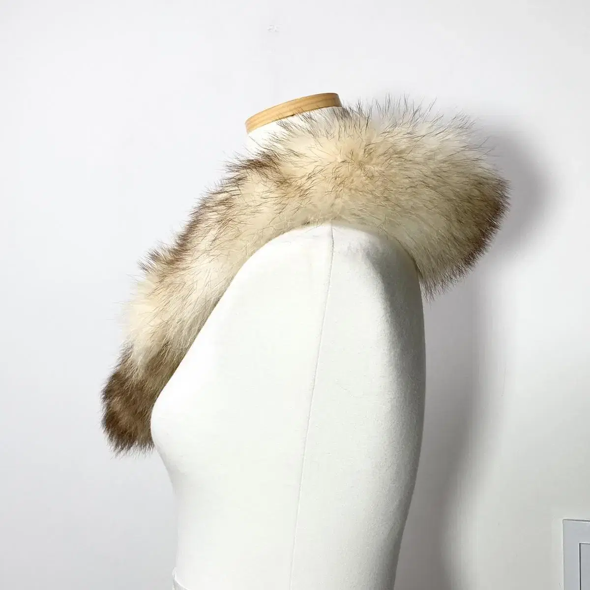 천연 퍼 모피 목도리 Real Fur Scarf