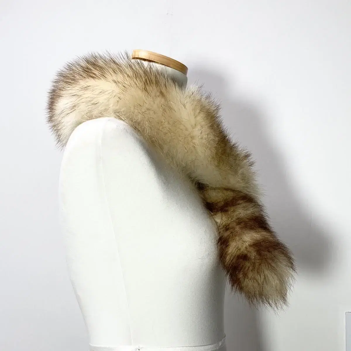 천연 퍼 모피 목도리 Real Fur Scarf