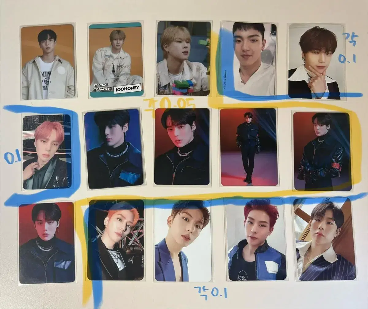 Monsta x photocard wts Trading