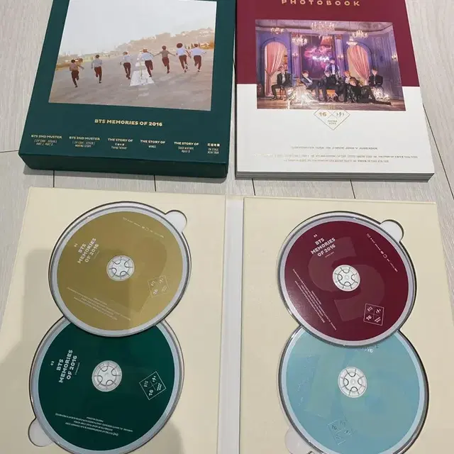 방탄 16메모리즈 16메모 dvd bts 2016