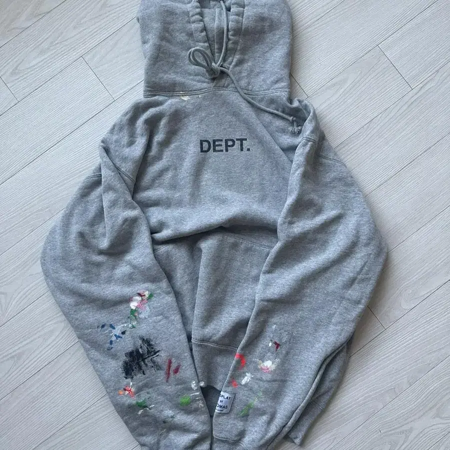 [xl] GALLERY DEPT DEPT LOGO HOODIE