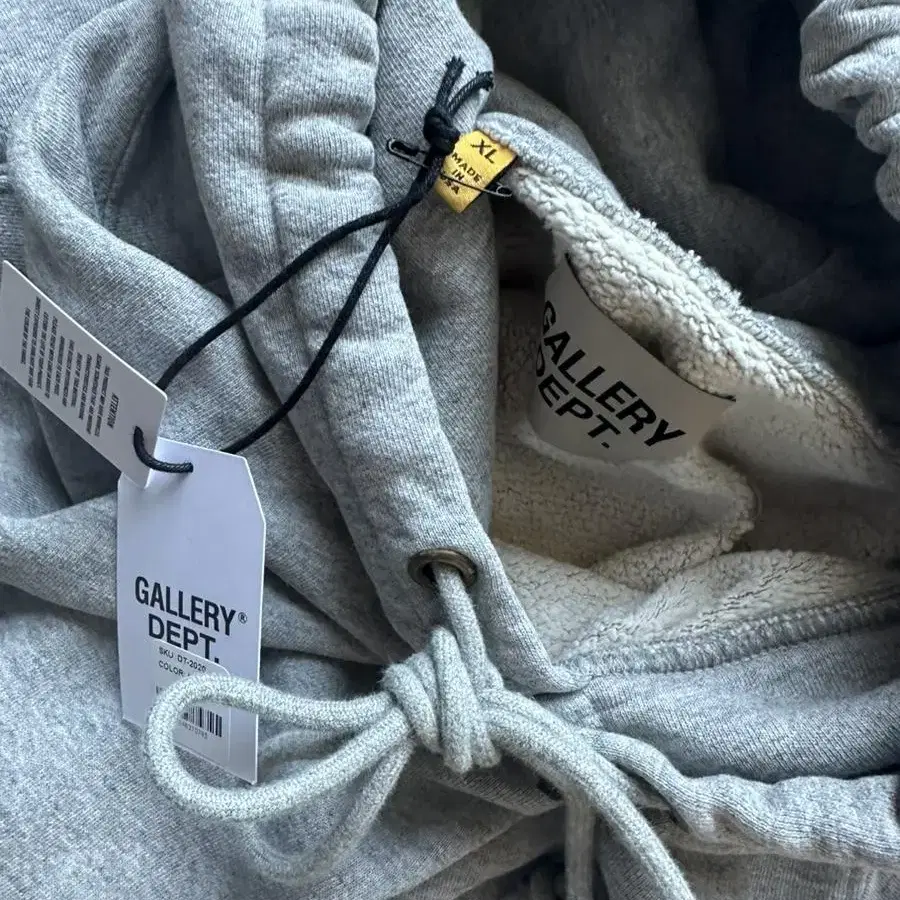 [xl] GALLERY DEPT DEPT LOGO HOODIE