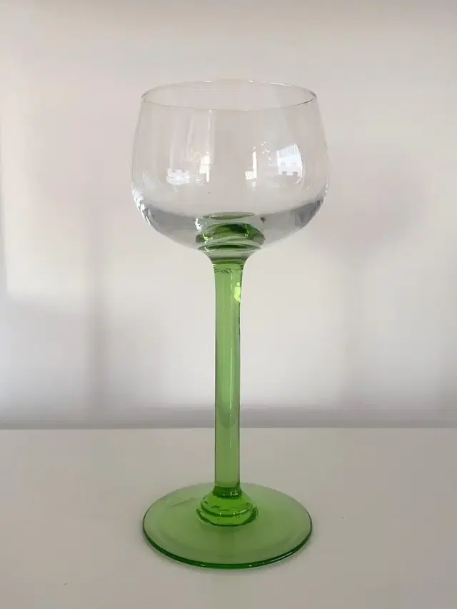 루미낙 그린 스템 와인글라스 Luminarc Green stem wine